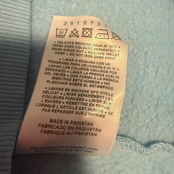 Ellesse Blue Retro Sweatshirt with Stripe Design XL - Picture 4 of 8